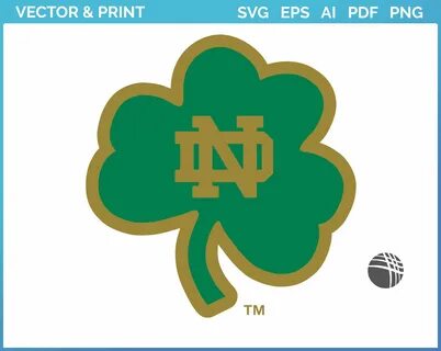 Buy Notre Dame Fighting Irish SVG  Vector College Logo and get 5 formats: ...