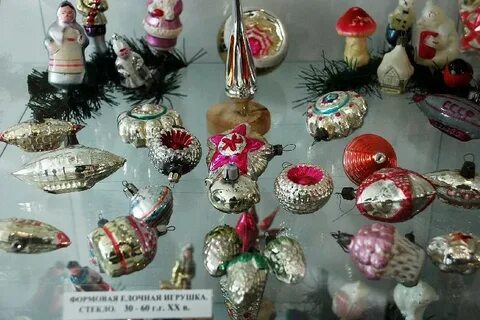 История советских елочных игрушек