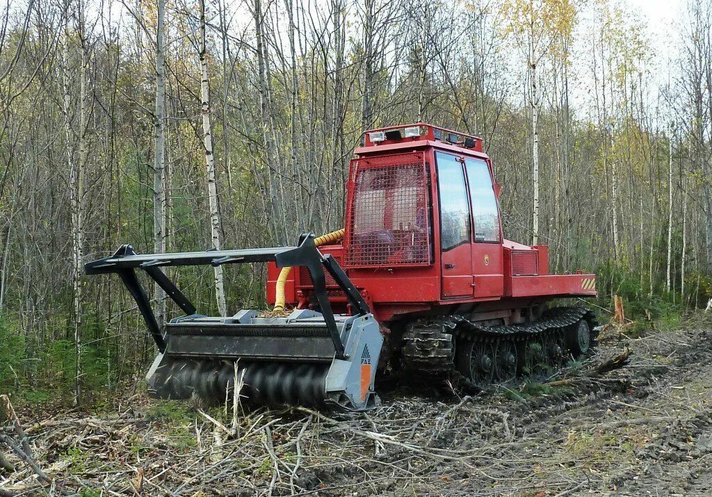 Работа оператор мульчера