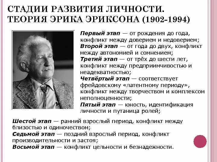 Теория психосоциального развития