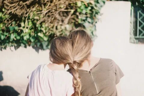 My sister's hair is