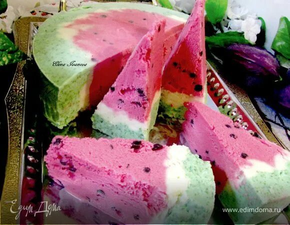 Торт Мороженое Милка. Вкусный Торт Мороженое - YouTube