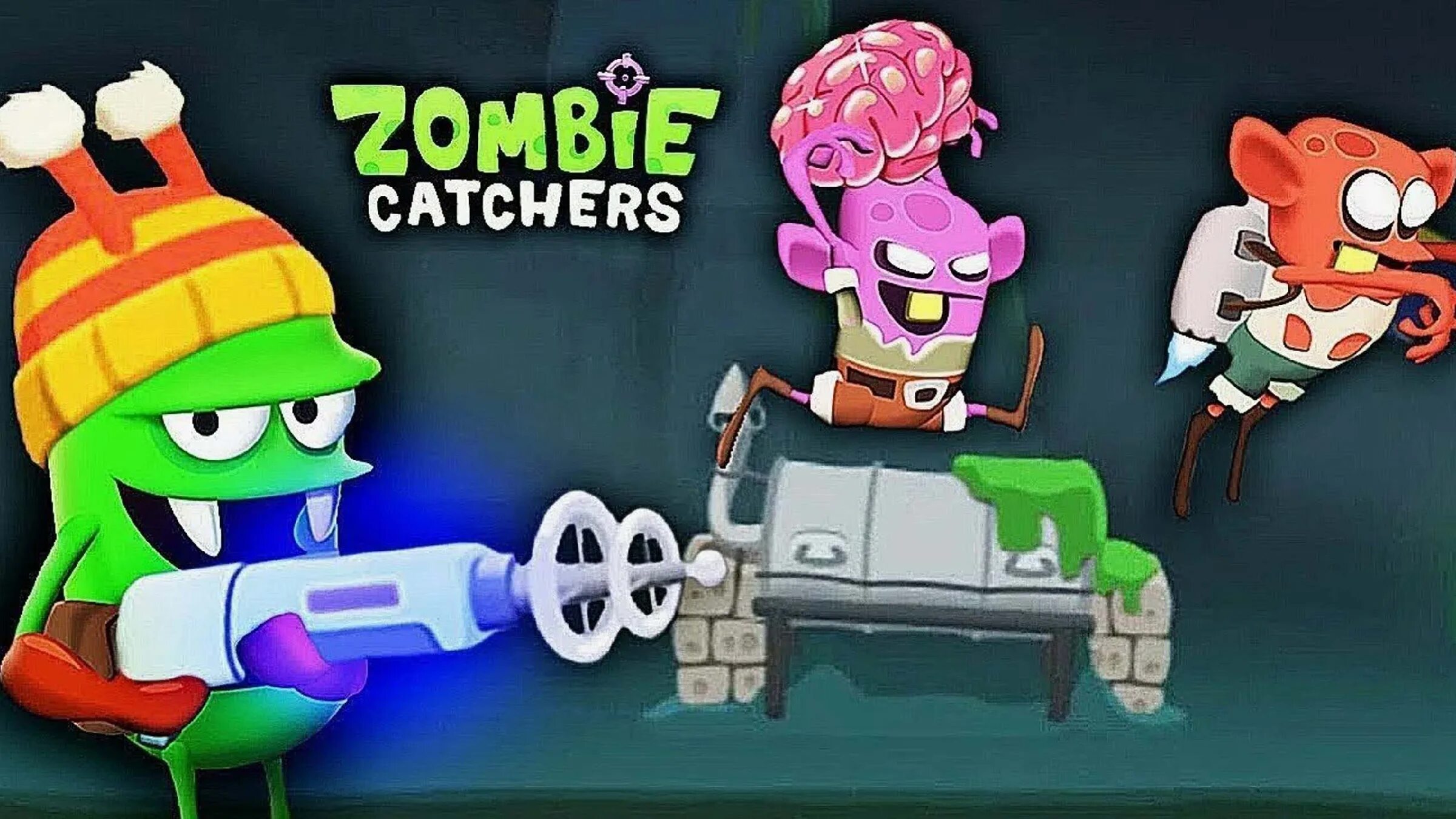 Охотники на зомби игра. Зомби из зомби Катчер. Zombie Catchers зомби со вкусом креветки.