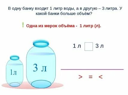 1 литр банки это сколько