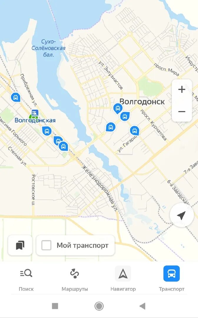 Волгодонск на карте. Карты Волгодонска транспорт.