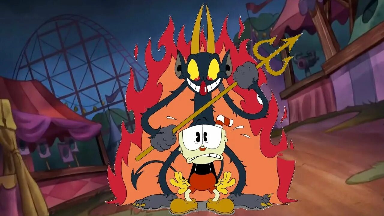 Капхед нетфликс дьявол. Шоу капхэда. Капхед шоу капхед. Шоу капхеда 2. Шоу cuphead 2 сезон.