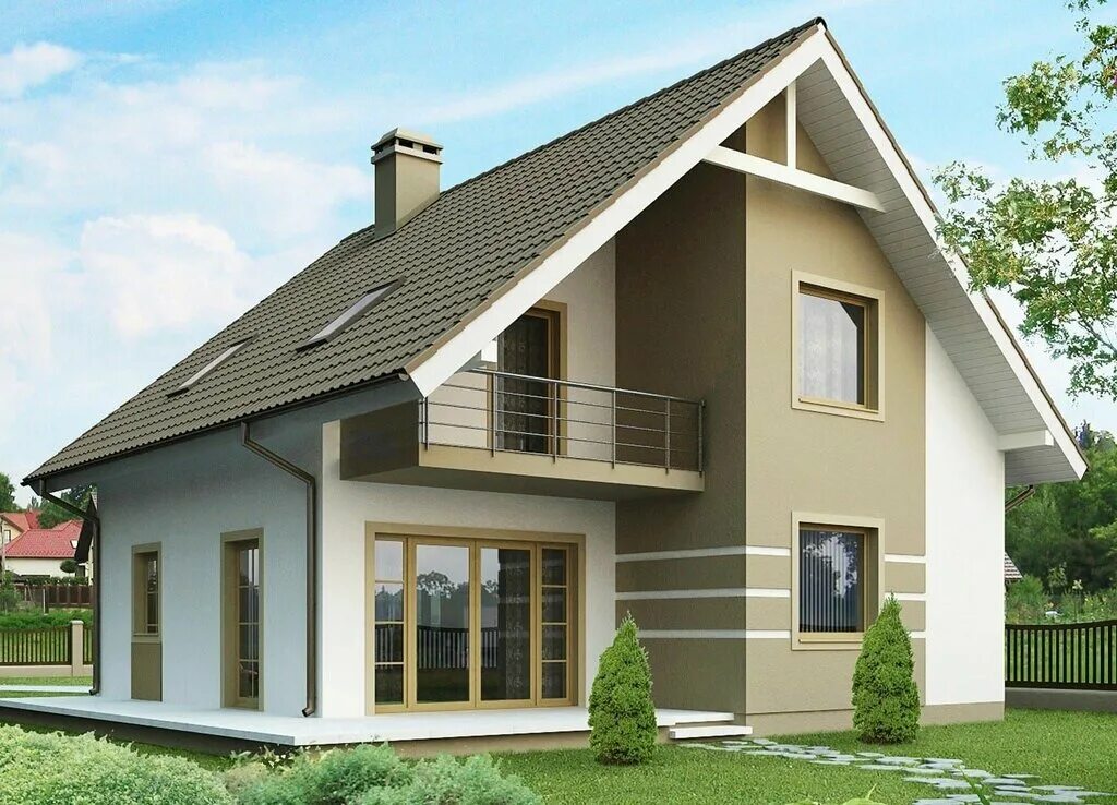 Красивые домики из бруса. Прямоугольный дом с террасой. Небольшой двухэтажный дом. Дом кирпич и дерево. Дом 2 этажа с вальмовой крышей.