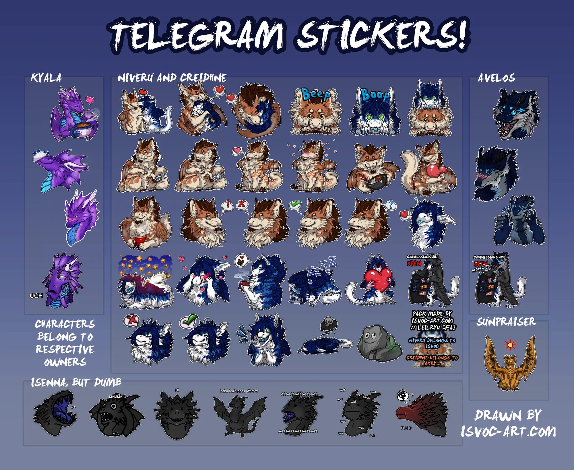 Fantasy telegram. Fantasy telegram
