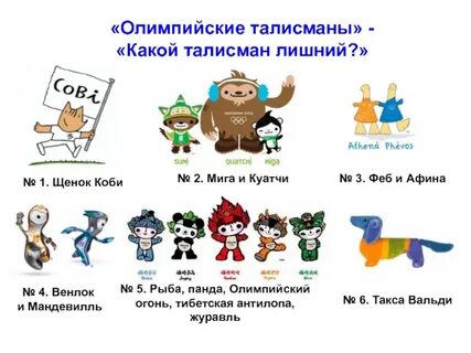 Какой талисман фестиваля