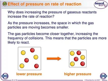 Increase pressure