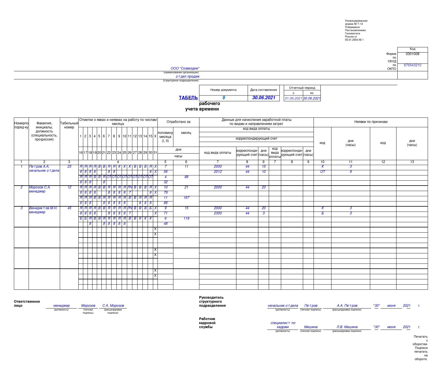 Табель учета времени. Табель учета рабочего времени т-12. Табель учета рабочего времени т-13. Табель учета т-12 образец заполнения. Формы табеля учета рабочего времени (формы т-12, т-13.