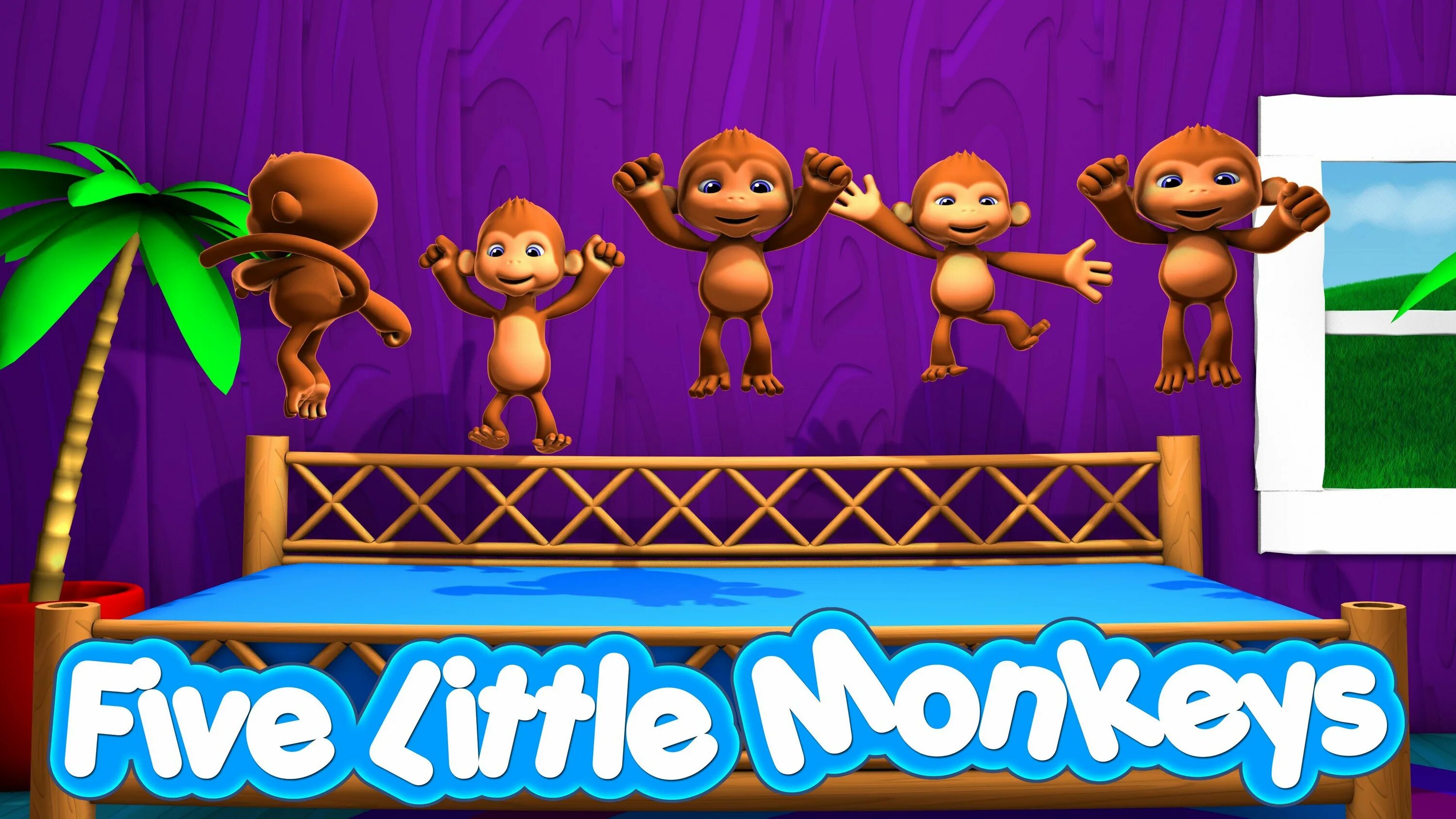 Включи five little monkeys. Five little monkeys jumping on the bed nursery rhymes. five little monkeys - baby nursery rhymes for kids. five little monkeys jumping on the bed nursery rhyme baby. five little monkeys jumping on the bed nursery rhyme children&#039;s song.