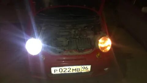 Лампочки поворотников матиз