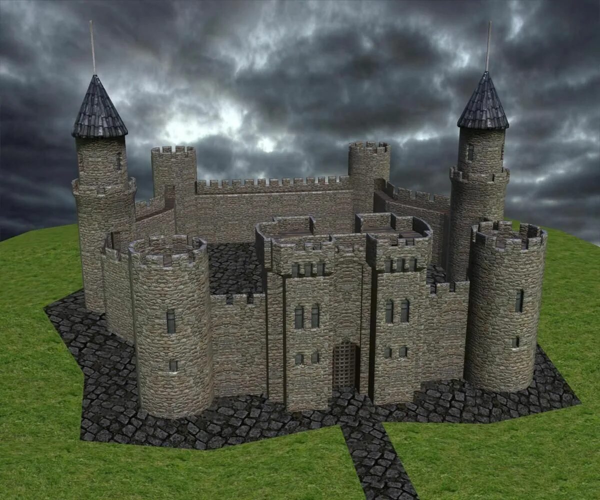 Замок 3 д. Medieval Castle замок. Going Medieval замок. 3ds Max Castle Modeling. Средневековый замок 3d модель.