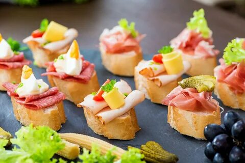 Простые закуски на хлебе