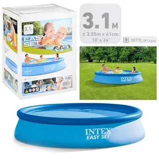 Бассейны intex easy