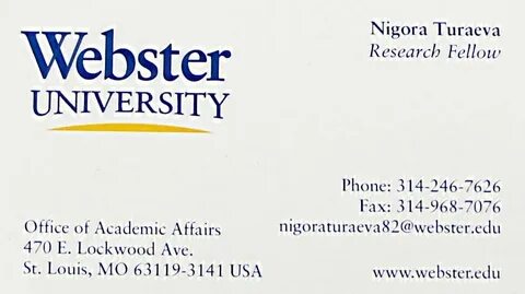 Webster connections