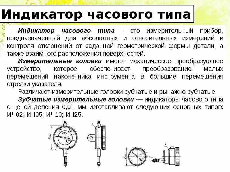 Что является индикатором