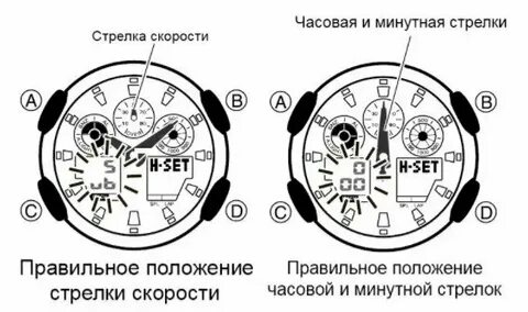 Настройки часов на часах