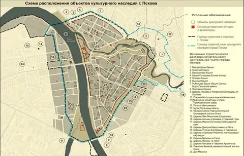 Карта культурных объектов