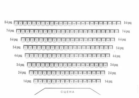 Схема драмтеатра новокузнецк