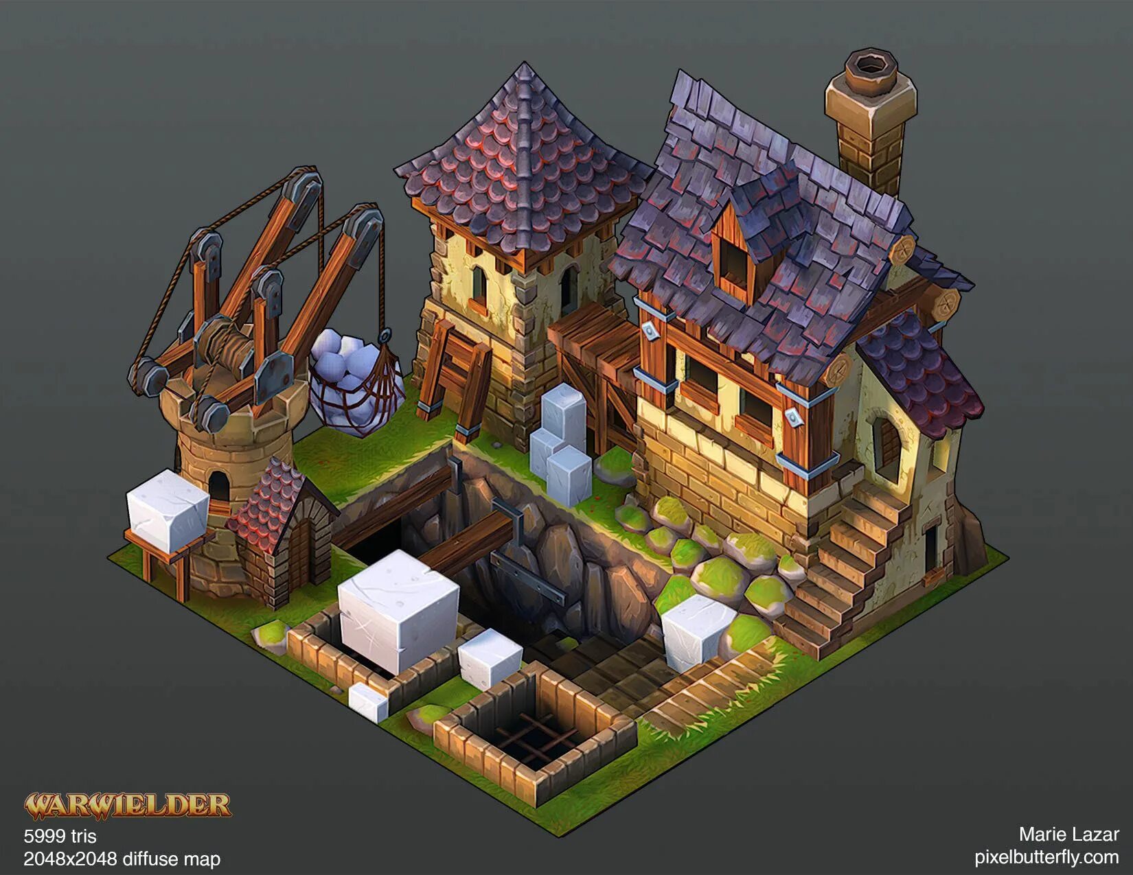 Build house game
