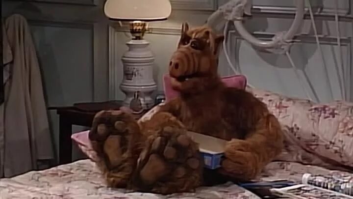 Включи видео альф. Alf (альф), 1986–1990.
