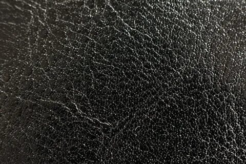 Black leather