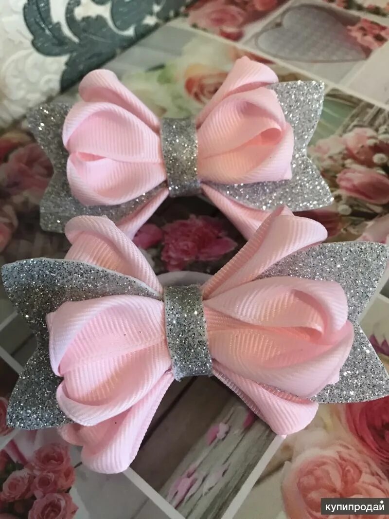 Школьные бантики для волос. Продать банты. Банты ручной работы. Заколка бантик. Бантики ручной работы фото.