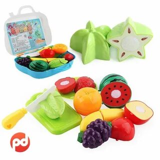 Игрушки фрукты пластиковые