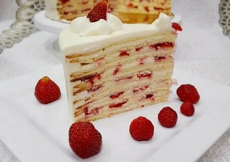 Молочная девочка с кремом пломбир рецепт