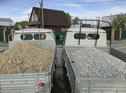 Сколько щебня в газели