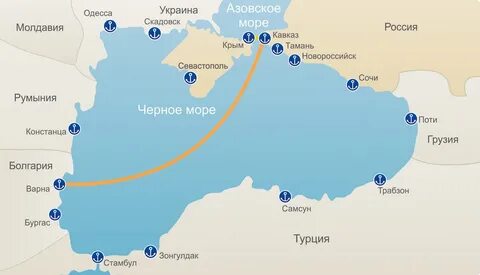 Новороссийск сколько от украины