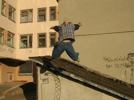 Паркур медведь