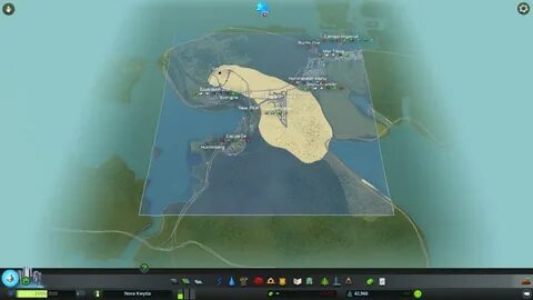 Skylines мод на 25 клеток