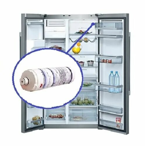 Как заменить фильтр в холодильнике refreeze How to change the water filter in a Samsung American Fridge Freezer