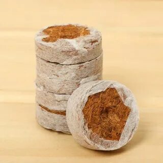 Кокосовые таблетки для рассады