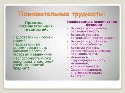 Познавательная трудность