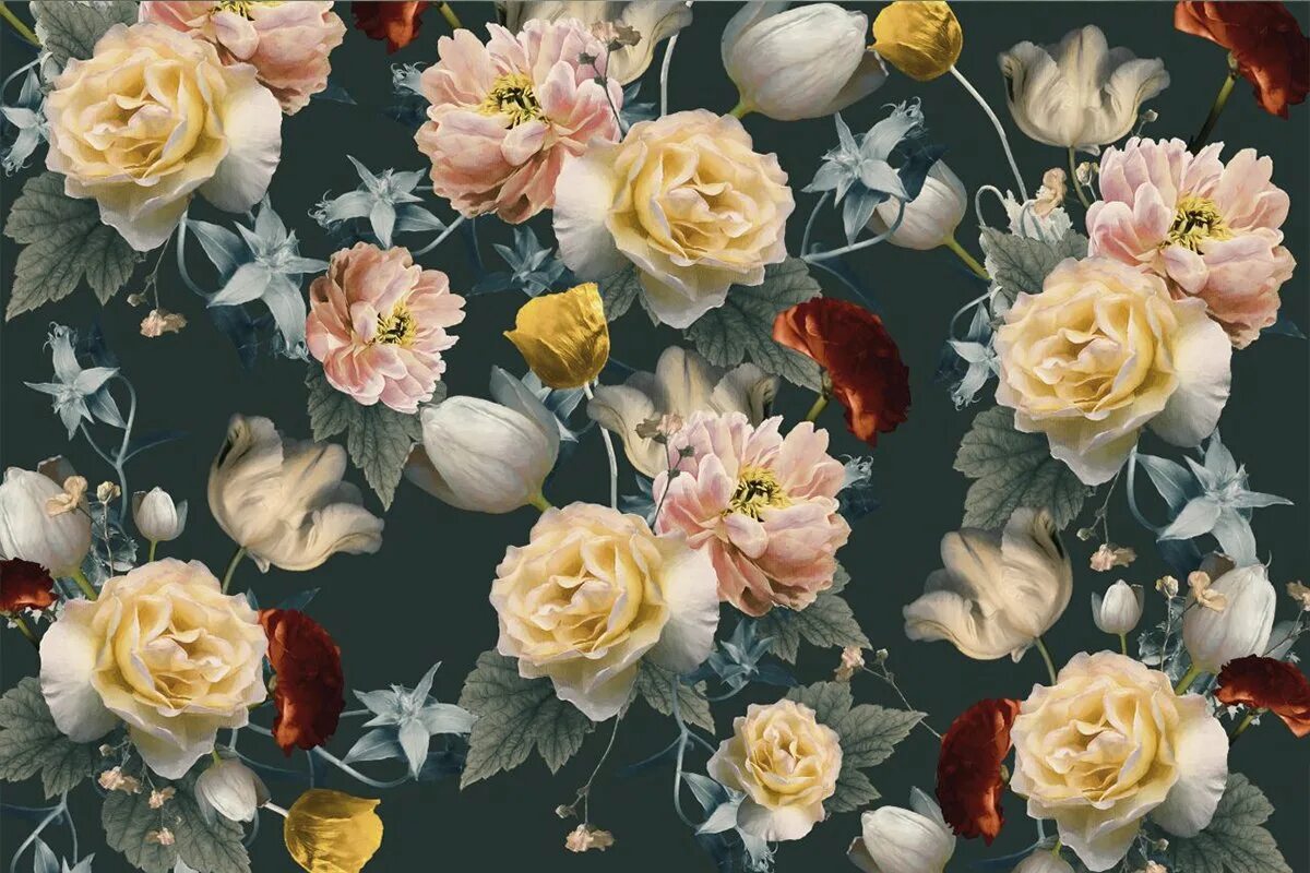 Душа blooms