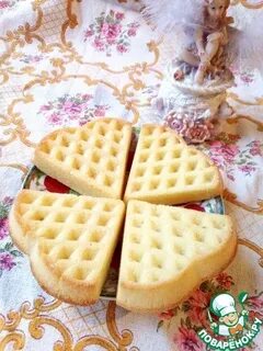 Венские вафли на маргарине в вафельнице