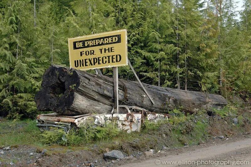 Prepared to opened. Prepared. be prepared for the unexpected. to be prepared. be prepared.