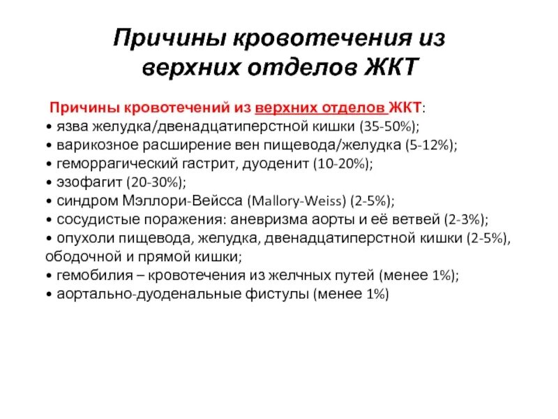 Причины кишечного кровотечения из верхних отделов. Кровотечения из верхних отделов пищеварительного тракта. Кровотечение из верхних отделов ЖКТ. Причины кровотечений из верхних отделов желудочно-кишечного тракта. Почему кровоточит после