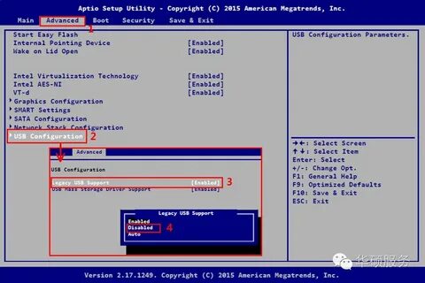 Boot bios american megatrends inc