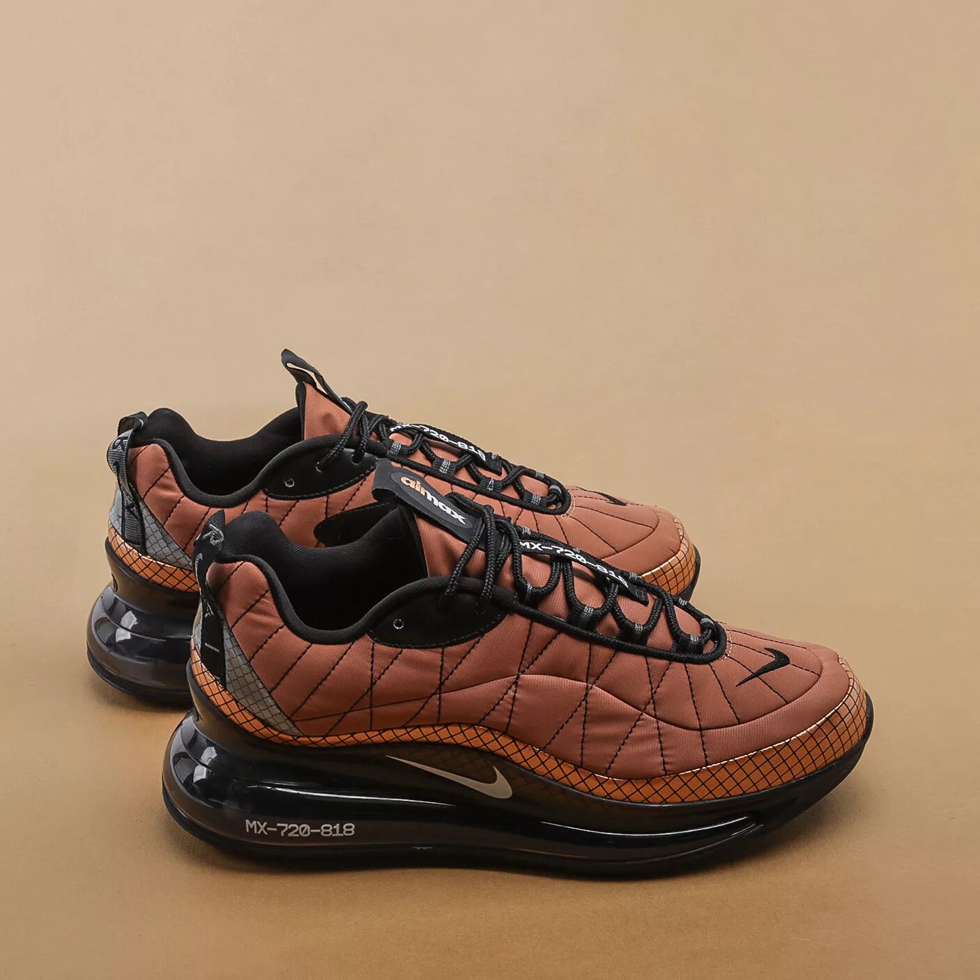 Найк аир коричневые. Nike Air Max 720 818. Nike MX-720-818. Air Max MX 720 818. Кроссовки найк 720 818 мужские.