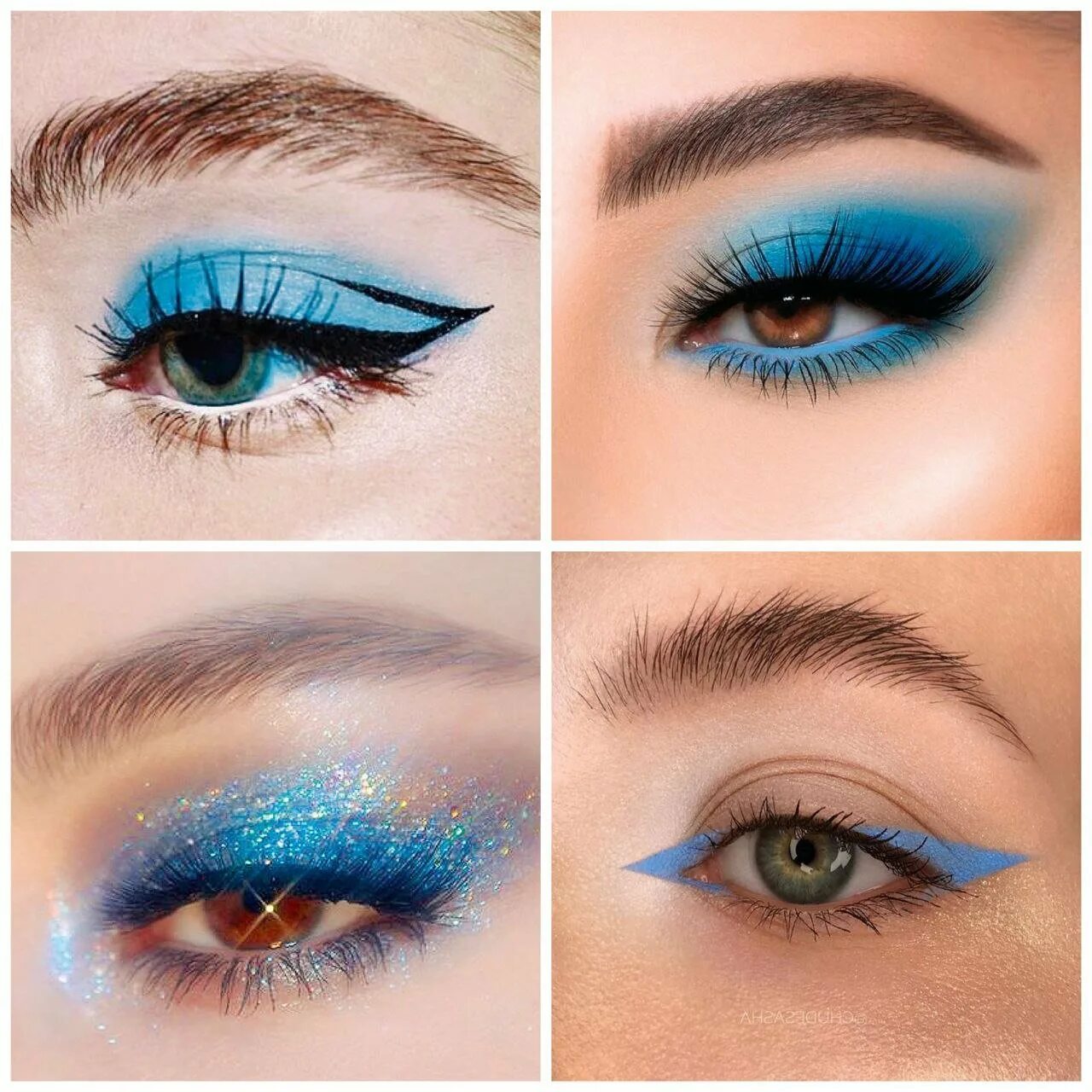 Летний макияж для голубых глаз orange eyeshadow at DuckDuckGo Makeup obsession, Makeup looks, Eye makeup