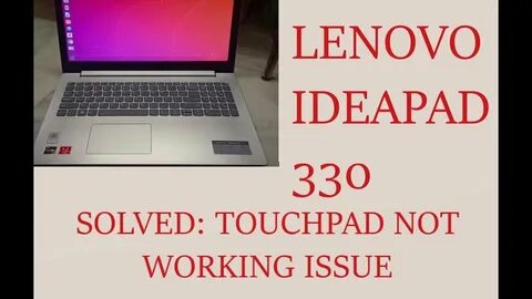 Lenovo ideapad 3 не работает тачпад
