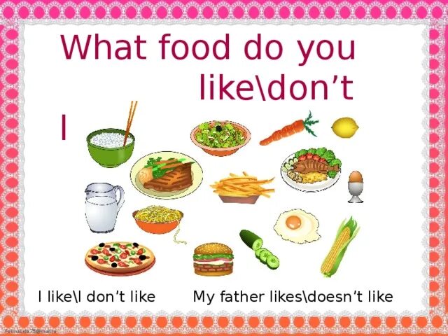 I m don t like. Food упражнения для детей. Задания на тему my favourite food. Food тема по английскому 3 класс. Do you like задания для детей.