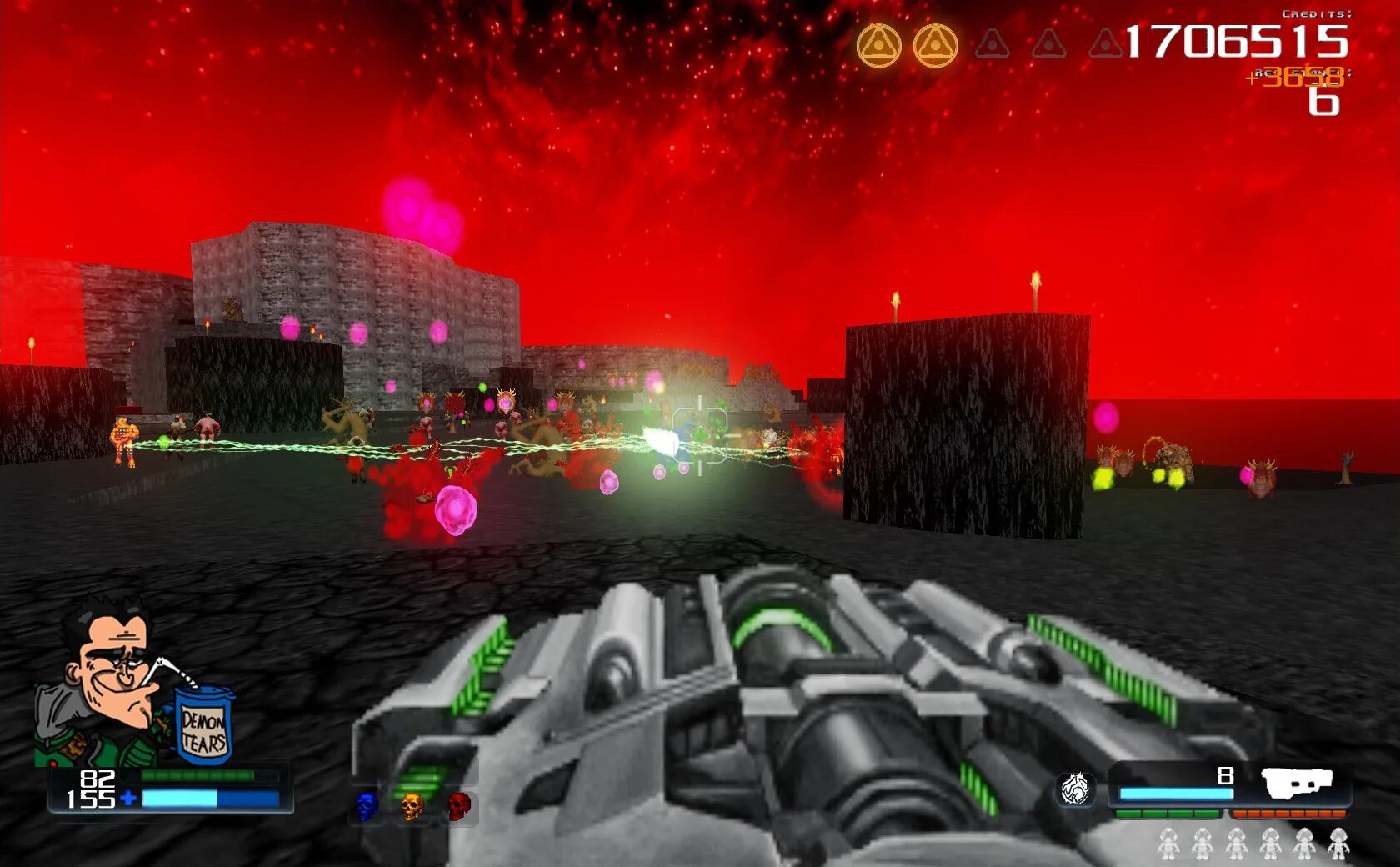 Дум д. Пушки из лего из игры doom 1993. демоны из дум арахнотрон.