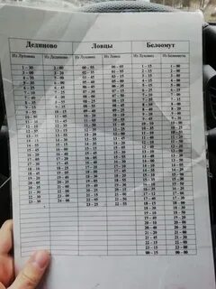 Расписание автобусов 333