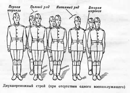 Сомкнутый строй это